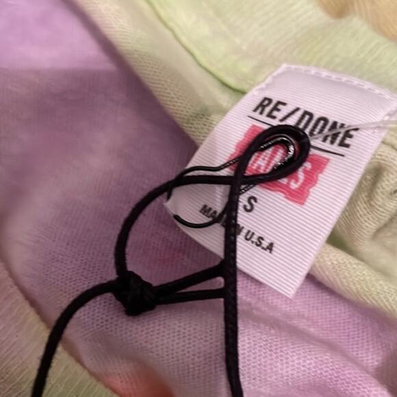 ReDone tie dye tee multicolored S - Picture 7 of 7